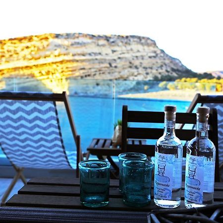 Matala Caves Apartment ภายนอก รูปภาพ