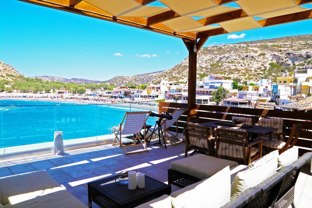 Matala Caves Apartment ภายนอก รูปภาพ