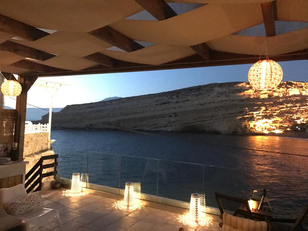 Matala Caves Apartment ภายนอก รูปภาพ